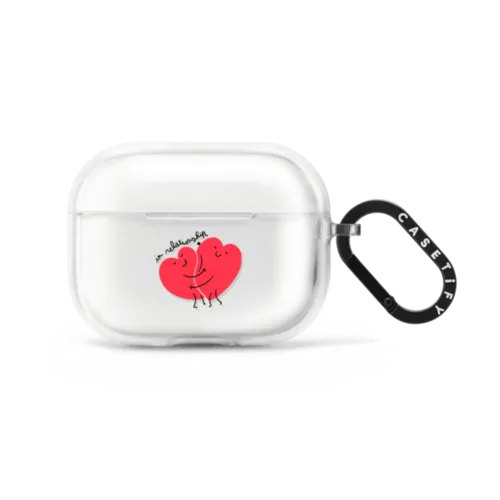 In RelationShip Heart | AirPods Pro 2 / Earbuds Impact Case / Frost | Image 1