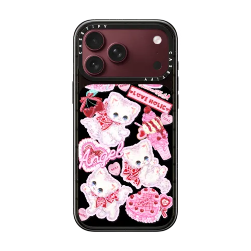 Popping Love | iPhone 18 Pro Max / Impact Case MagSafe Compatible - Glossy / Glossy Black | Image 1