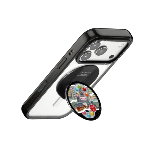 HK Collage - Buddha | Snappy Grip Stand / Snappy Grip Stand MagSafe Compatible / Black | Image 3
