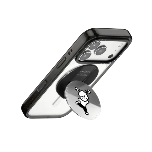 Imperfection as a Talent | Snappy Grip Stand / Snappy Mirror Grip Stand MagSafe Compatible / Silver | Image 3