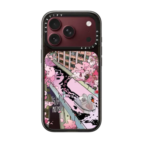 Vivian Ho -  Sakura Dream | iPhone 18 Pro / Impact Case MagSafe Compatible - Glossy / Glossy Black | Image 1
