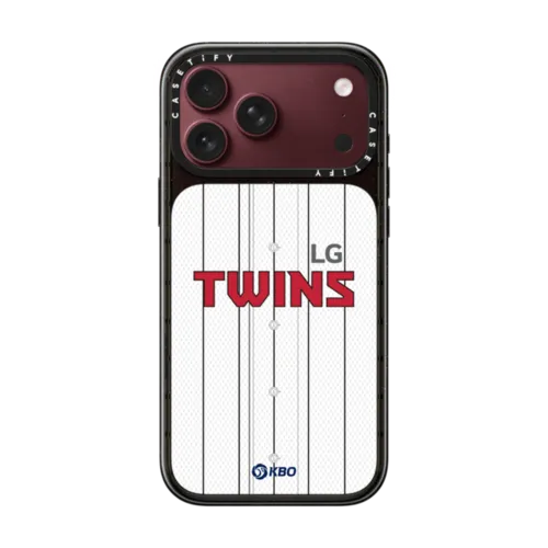 TWINS Jersey Case | iPhone 18 Pro Max / Impact Case MagSafe Compatible - Glossy / Glossy Black | Image 1