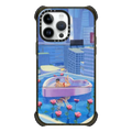 Home Sweet Home: Mak in Pool 5 | iPhone 14 Pro Max / Ultra Impact Case MagSafe Compatible / Black | Image 1