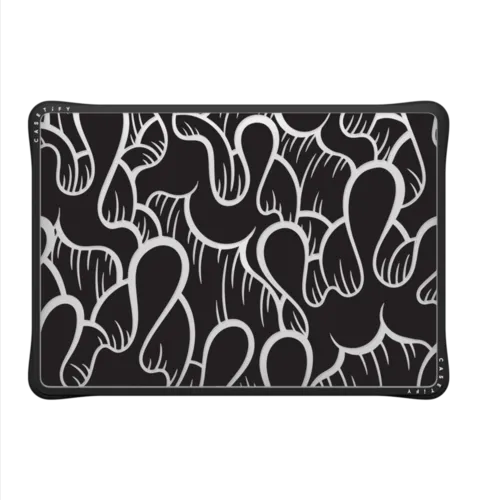 SUPER WAVY (BLACK) | MacBook Air 13-inch (M1 / Intel) / MacBook Impact Case / Black | Image 2