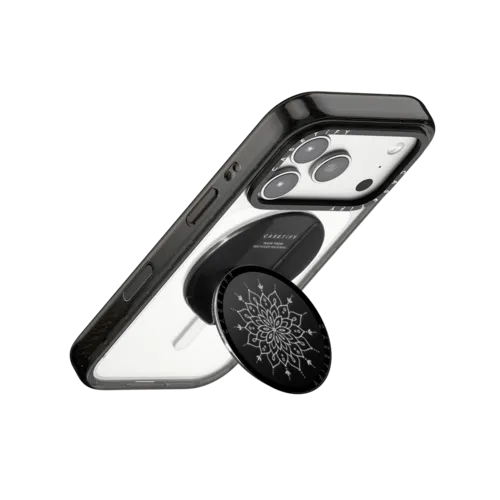 Mandala Dream by Bella Rose Art | Snappy Grip Stand / Snappy Grip Stand MagSafe Compatible / Black | Image 3