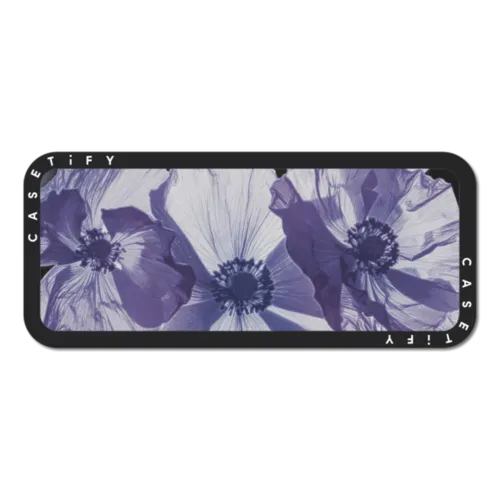 Lilac Poppy | Snappy Laptop Phone Mount / Snappy Laptop Phone Mount MagSafe Compatible / Black/Beige | Image 1