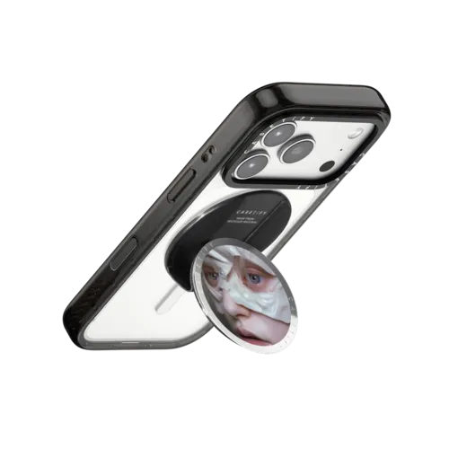Unveiling Adolescence no 2 Grip Stand | Snappy Grip Stand / Snappy Mirror Grip Stand MagSafe Compatible / Silver | Image 3