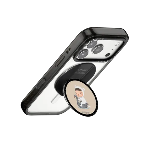 Asbury Park | Snappy Grip Stand / Snappy Grip Stand MagSafe Compatible / Black | Image 3