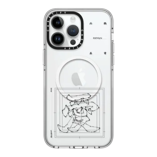 Love | iPhone 14 Pro Max / Impact Clear Case MagSafe Compatible / Clear | Image 1
