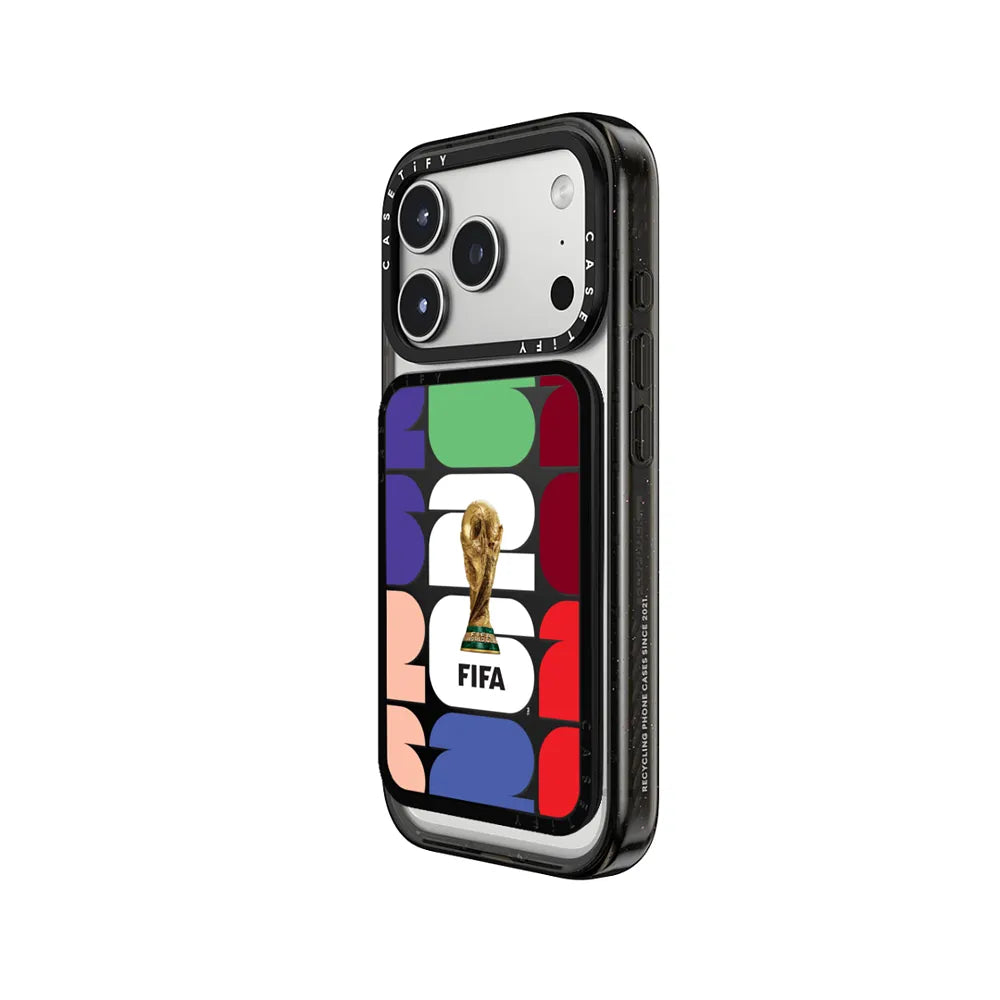 FIFA WORLD CUP 26 PATTERN SNAPPY CARDHOLDER STAND