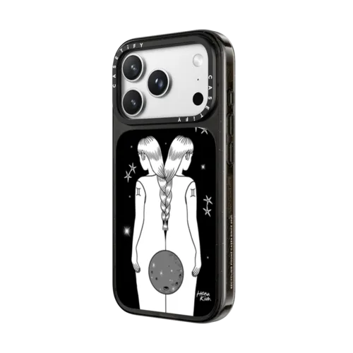 Gemini | iPhone 18 Pro Max / Impact Case MagSafe Compatible - Glossy / Glossy Black | Image 2