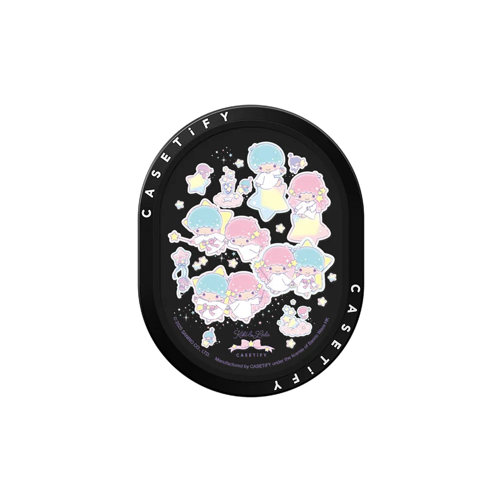 Little Twin Stars 50th Anniversary Sticker Wireless Car Charger | Image 1