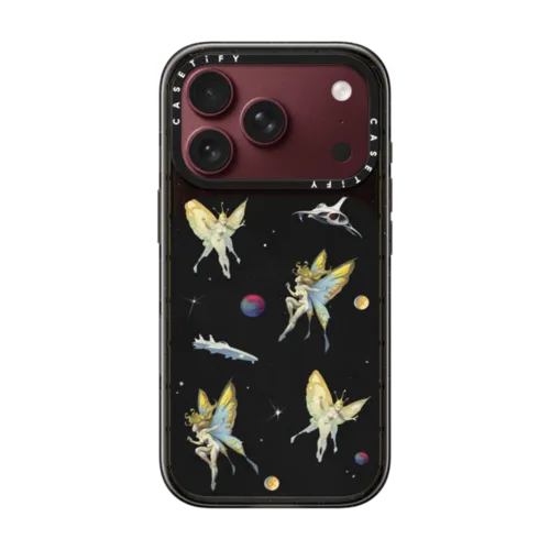 Fairy Encounter by Frazetta Girls | iPhone 18 Pro / Impact Case MagSafe Compatible - Glossy / Glossy Black | Image 1