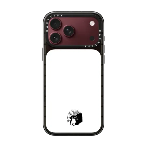 small space | iPhone 18 Pro Max / Impact Case MagSafe Compatible - Glossy / Glossy Black | Image 1