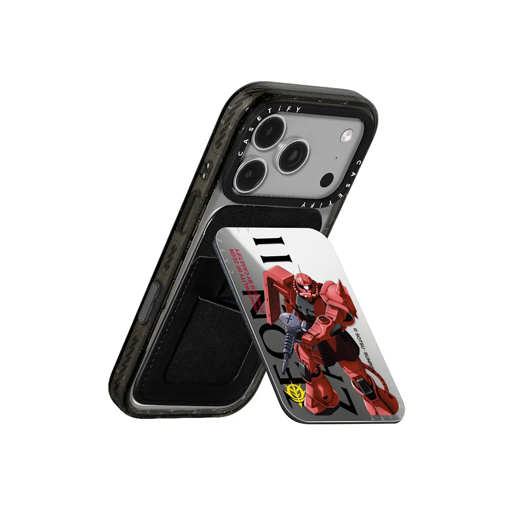 MS-06S Char's Zaku II Snappy Cardholder Stand