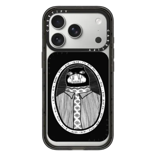 I'll Bite You | Snappy Cardholder Stand / Snappy Cardholder Stand MagSafe Compatible / Black | Image 1