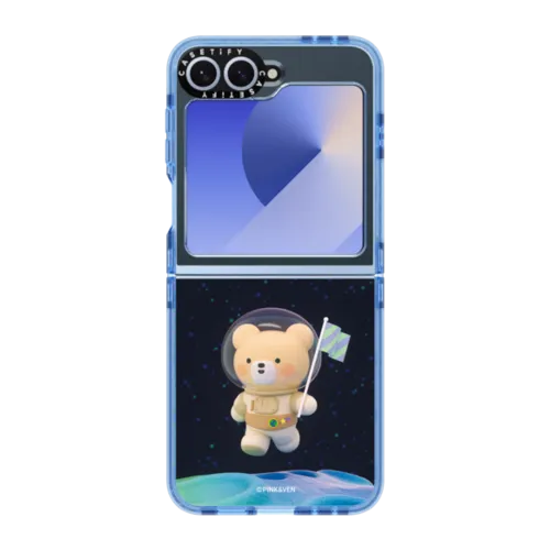 SPACE VEN | Galaxy Z Flip6 / Impact Case / Baby Blue | Image 1