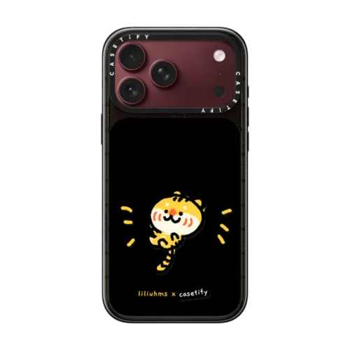 Little Tiger | iPhone 18 Pro Max / Impact Case MagSafe Compatible - Glossy / Glossy Black | Image 1