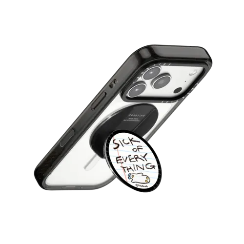 Doodles On A Notebook | Snappy Grip Stand / Snappy Grip Stand MagSafe Compatible / Black | Image 3