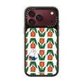 Miffy's Tulip Garden Case | iPhone 18 Pro Max / Impact Case MagSafe Compatible - Glossy / Glossy Black | Image 1