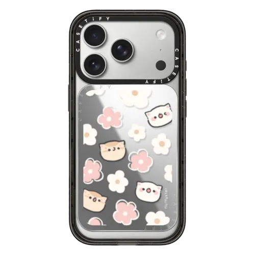 My Blooming Love | Snappy Cardholder Stand / Snappy Mirror Cardholder Stand MagSafe Compatible / Silver | Image 1