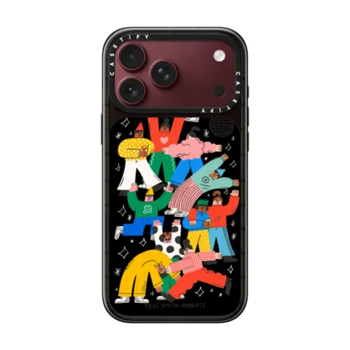 Party People | iPhone 18 Pro Max / Impact Case MagSafe Compatible - Glossy / Glossy Black | Image 1