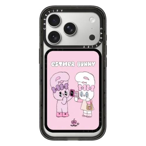 Me and my bestie | Snappy Cardholder Stand / Snappy Cardholder Stand MagSafe Compatible / Black | Image 1