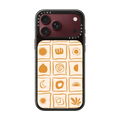 Summer Grid by Agathe Marty | iPhone 18 Pro Max / Impact Case MagSafe Compatible - Glossy / Glossy Black | Image 1