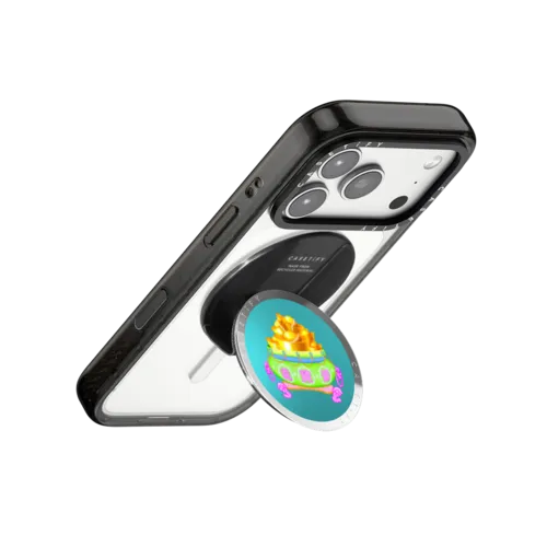 Treasure Bowl | Snappy Grip Stand / Snappy Mirror Grip Stand MagSafe Compatible / Silver | Image 3