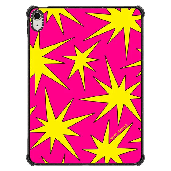 Star Struck - Yellow and Pink Wonky Stars | Image 1