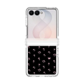 Pink Dainty Florals | Galaxy Z Flip8 / Impact Clear Magnetic Case / Clear | Image 1