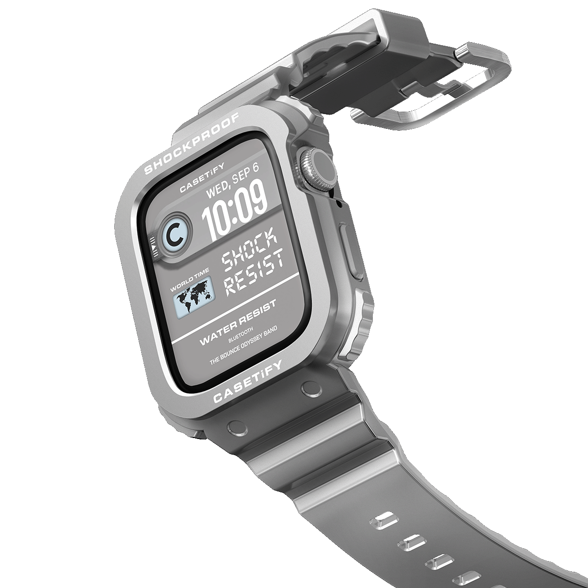 The Bounce Odyssey Band  46mm (Series 10) - Silver | Image 1