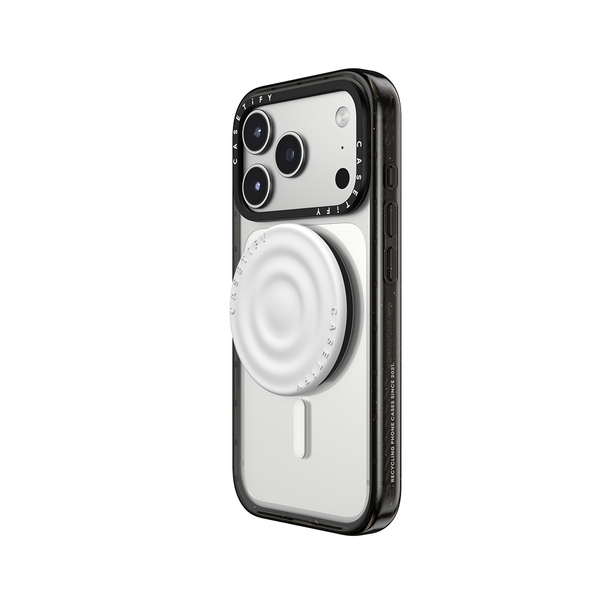 Snappy Ripple Grip Stand MagSafe Compatible - White