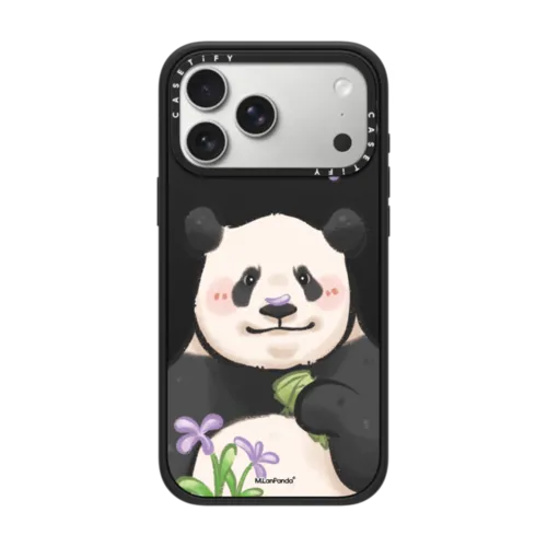 M.LanPanda Face Case | iPhone 17 Pro Max / Impact Case MagSafe Compatible / Matte Black | Image 1