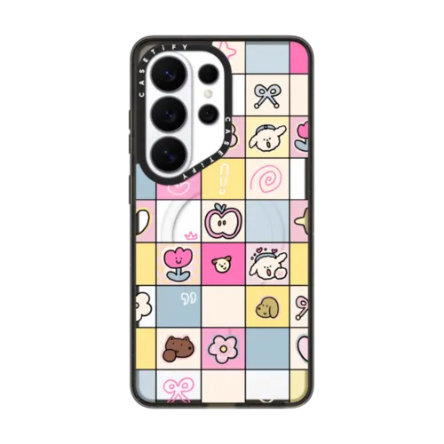 Nikioooo Puzzle | Galaxy S26 Ultra / Impact Magnetic Case / Black | Image 1