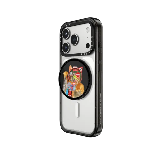 HK Collage - Meow | Snappy Grip Stand / Snappy Grip Stand MagSafe Compatible / Black | Image 2