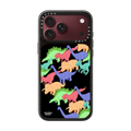 Dinosaur Exodus | iPhone 18 Pro Max / Impact Case MagSafe Compatible - Glossy / Glossy Black | Image 1