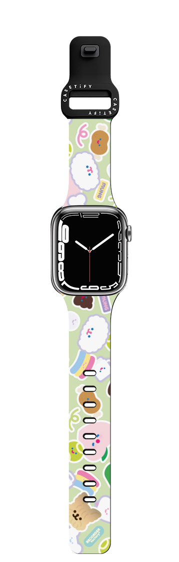 PUPPY PARTY | Apple Watch Series 7-9 (45mm) / Impact Band / Black | Image 1