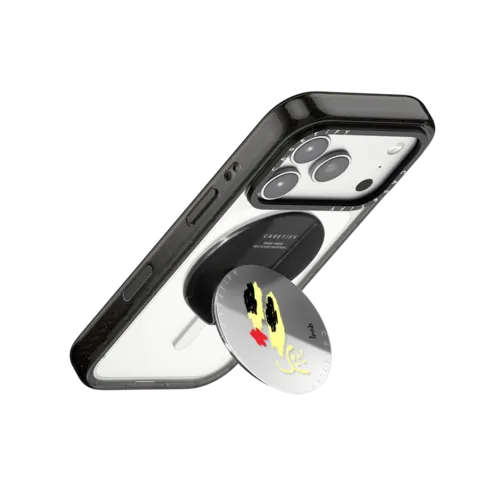 Don't Trim Me | Snappy Grip Stand / Snappy Mirror Grip Stand MagSafe Compatible / Silver | Image 3