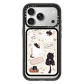 Self care is health care card wallet by Moonaries illo | Snappy Cardholder Stand / Snappy Cardholder Stand MagSafe Compatible / Black | Image 1