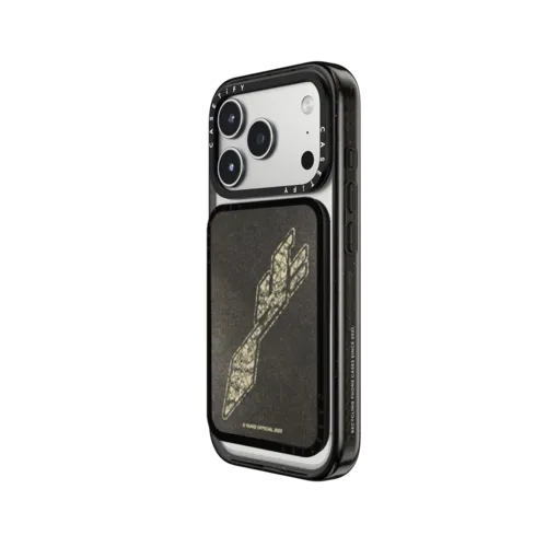 YANGI Faded Hoodie Cardholder Stand | Snappy Cardholder Stand / Snappy Cardholder Stand MagSafe Compatible / Black | Image 2
