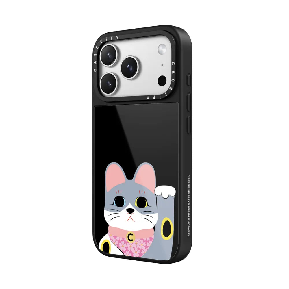 Waving Lucky Cat - Sakura