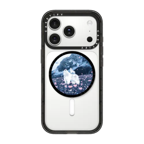 You in the flower garden | Snappy Grip Stand / Snappy Grip Stand MagSafe Compatible / Black | Image 1