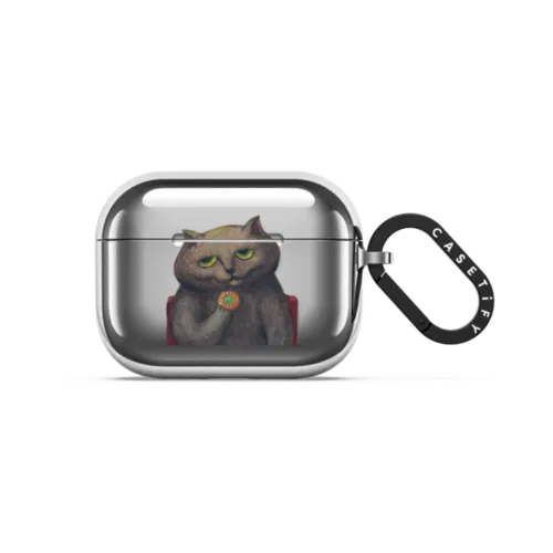 cookie | AirPods Pro 3 / Earbuds Mirror Case / Silver | Image 1