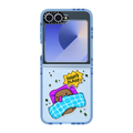 today-s potato plans | Galaxy Z Flip6 / Impact Case / Baby Blue | Image 1