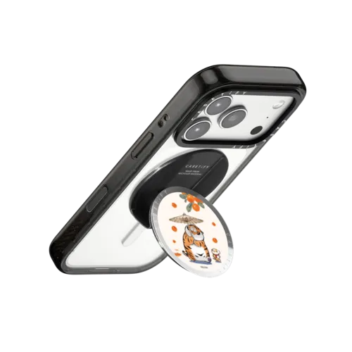 Everything Goes as Wished by bu2ma | Snappy Grip Stand / Snappy Mirror Grip Stand MagSafe Compatible / Silver | Image 3