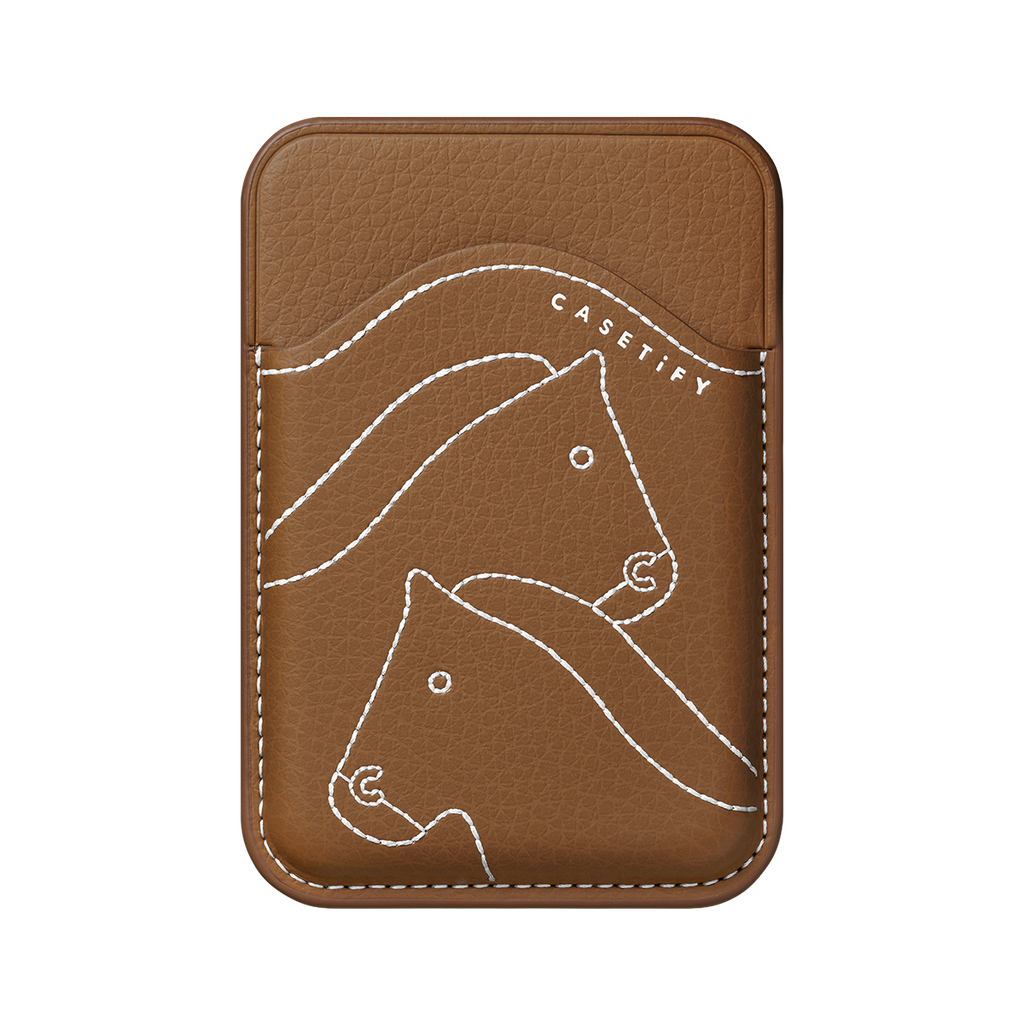 Snappy BioVeg Horse Wallet - Tan