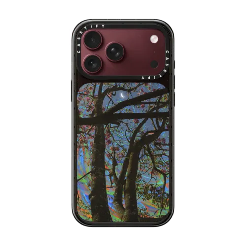 Psychedelic Trippy | iPhone 18 Pro Max / Impact Case MagSafe Compatible - Glossy / Glossy Black | Image 1