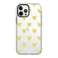 Heart Yellow | iPhone 12 Pro Max / Impact Case / Glossy Frost | Image 1