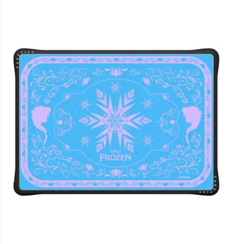 Elsa's Snowflake Laptop Case | MacBook Pro 14-inch (M1 - M5) / MacBook Impact Case / Black | Image 2